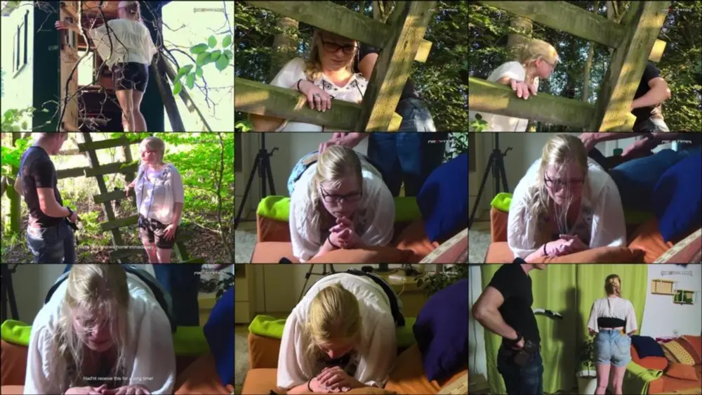 MyDirtyHobby — FucknFetish — Erwischt im Hochstand — Gesicht — Spanking [FullHD 1080p]