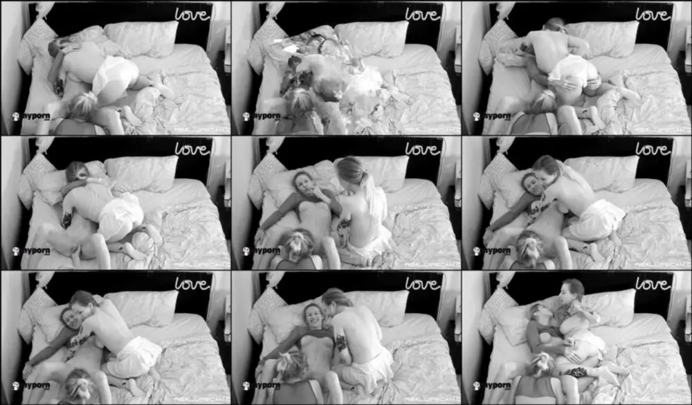 Reallifecam — Masha And Nelly With Guest Girl Have Lesbian Thresome Kissing And Pussy Play 04.02.2025 [HD 720p]