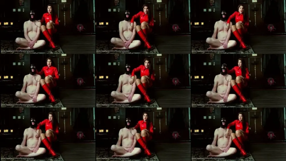 Official Vinyl Queen — Slave Joe Chastity Session May 2022 Part 1 [FullHD 1920p]