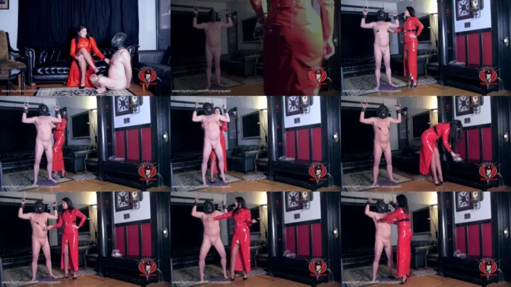 Official Vinyl Queen — Nipple Torment With Slave Joe 2 [FullHD 1920p]