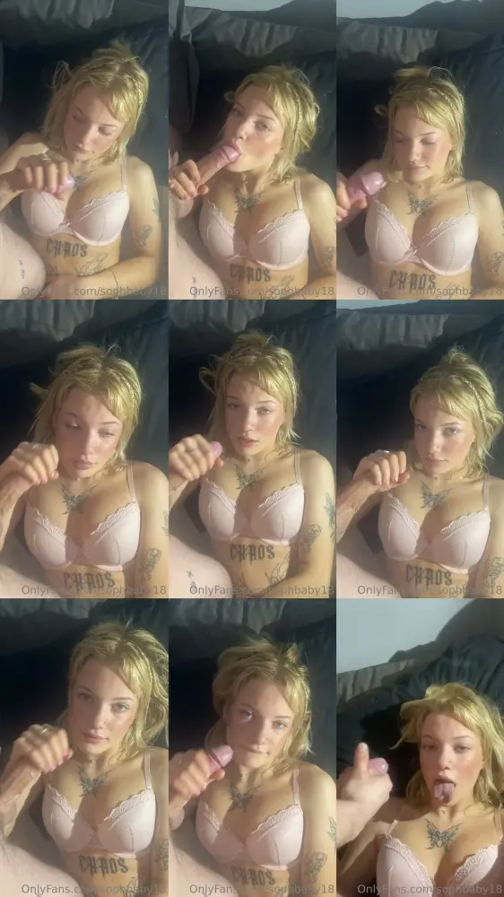 OnlyFans — Sophbaby18 (777s0ph, Slut4joey) — BJ With Facial [SD 1080p]