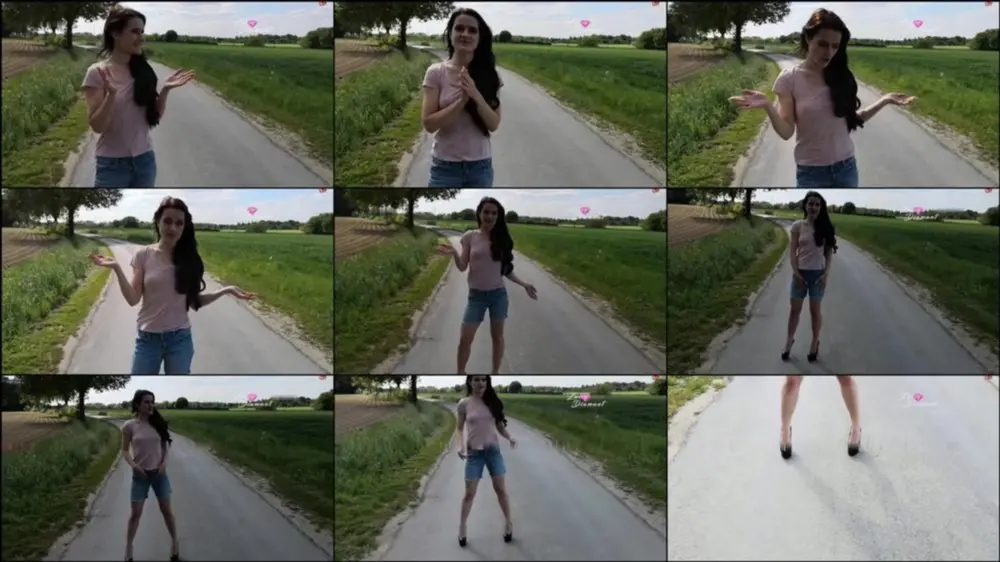 MyDirtyHobby — Kitty_Lou — NS in Jeans mit Heels [HD 720p]