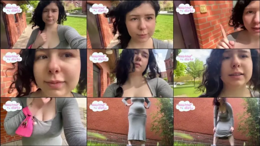 MyDirtyHobby — DaphneDietz — Mein aller erster WILD-PISS (NATURSEKT in der Öffentlichkeit [HD 720p]