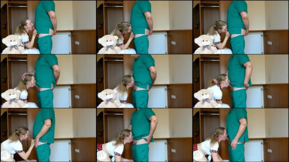 MyDirtyHobby — DrCShot69 — 18jähriges Schulmädchen — Ihr erstes Deepthroat — Teil 2 [HD 720p]