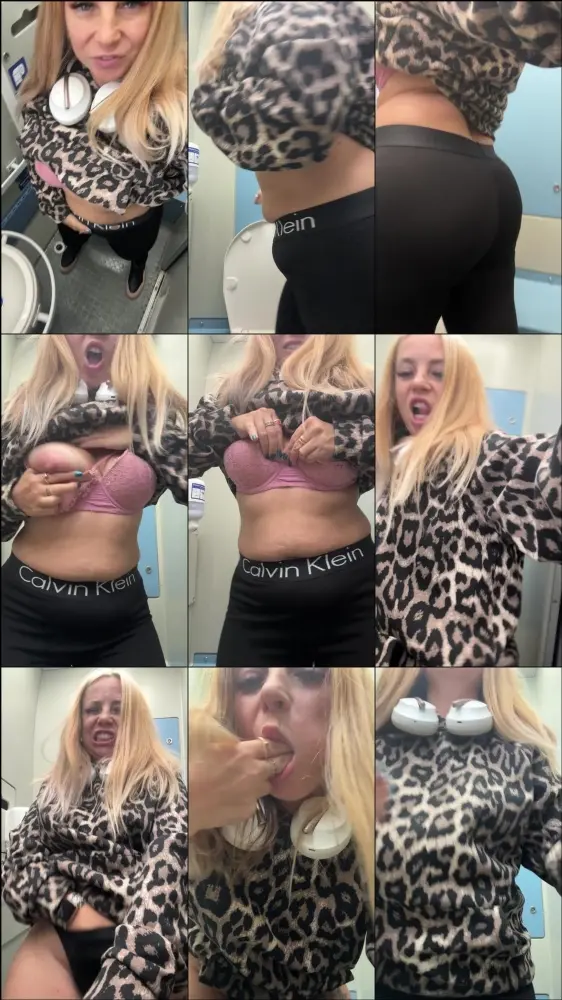 MyDirtyHobby — LarisaCum — Ich in engen leggings in einer Г¶ffentlichen toilette im zug spiele mit… [FullHD 1080p]