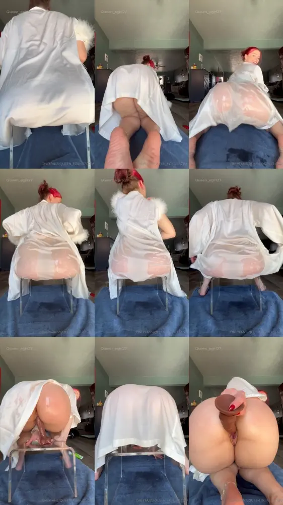 OnlyFans — Queen_D (queen_egirl27) — Oil, Robe, And Dildo Fun [SD 1080p]