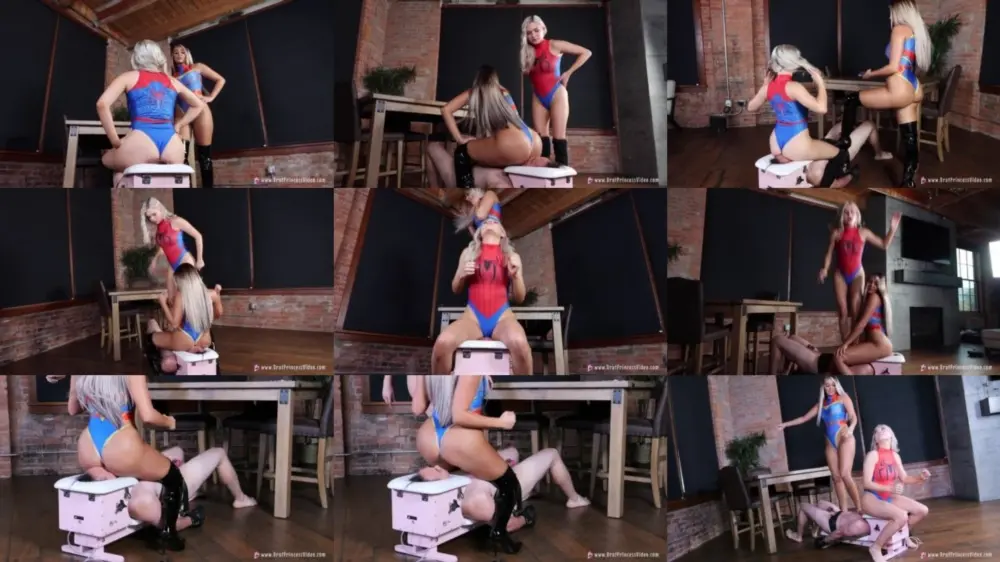Brat Princess 2 — Ava and Scarlet — Super Hero Smother and Trample 4K [UltraHD 4K 3840p]