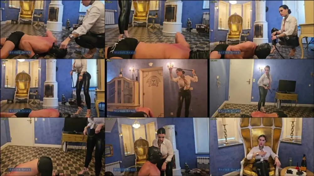 MyDirtyHobby — Strict_Senz — Miss Alessa Milano peitscht auf den knien Teil 3 [FullHD 1080p]