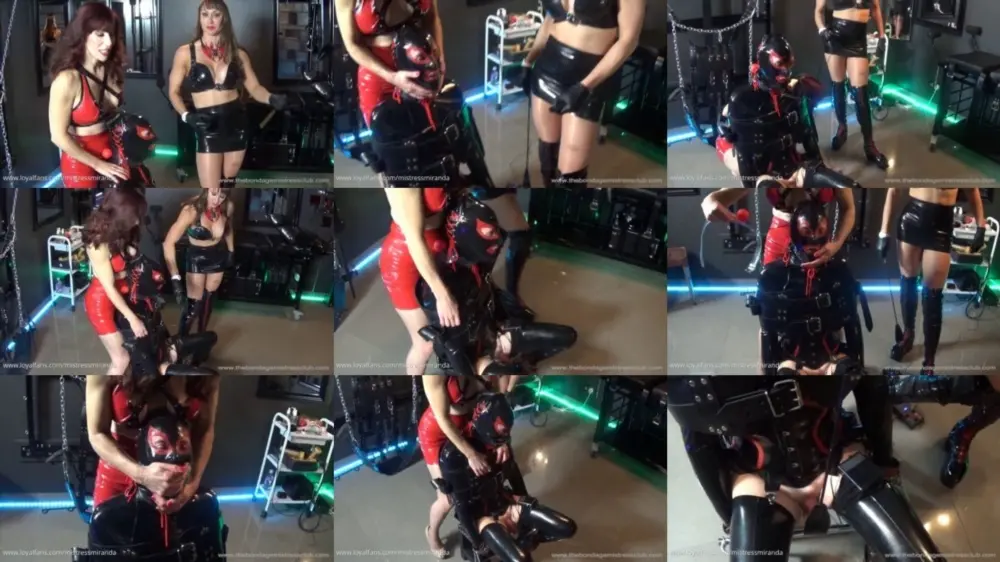 Miss Miranda and Madame C — Relentless Electro Paddle and Cock Cropping [FullHD 1920p]