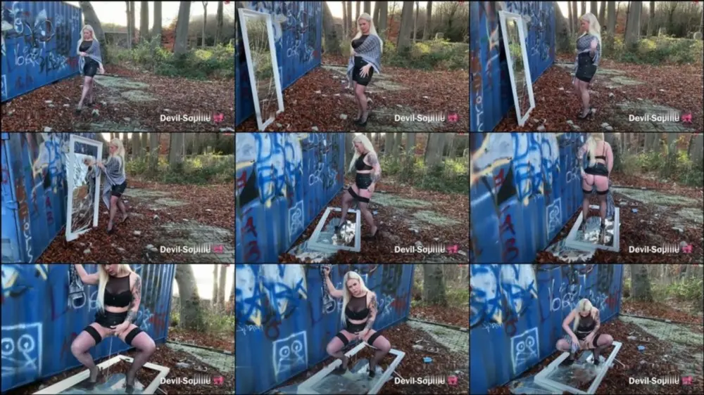 MyDirtyHobby — SteffiBlond — Spieglein an der Wand — wer pisst am geilsten im ganzen Land [HD 720p]