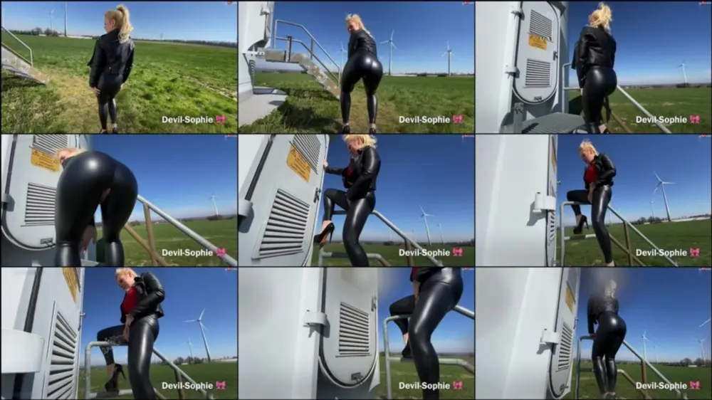 MyDirtyHobby — SteffiBlond — Türklinken Desinfektion PERVERS — versaut geile Natursekt Bestrahlung [HD 720p]