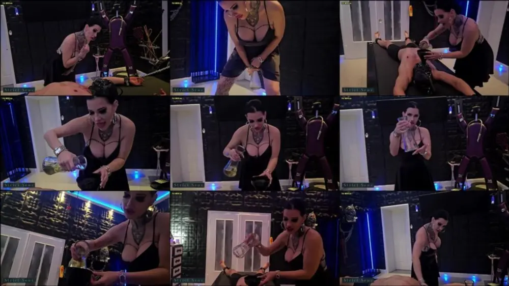 MyDirtyHobby — Strict_Senz — Miss Alessa Milanos Toilettensklavin im stГ¤nder schluckt frische pisse [FullHD 1080p]