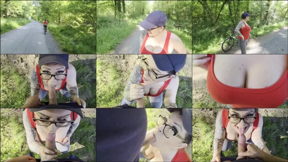 MyDirtyHobby — Fire_Fox — Ein Blowjob für deine Fahrrad Pumpe [FullHD 1080p]