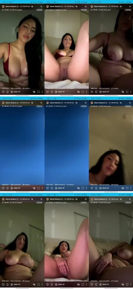 OnlyFans — Marie Madore — Live Recording [FullHD 1080p]