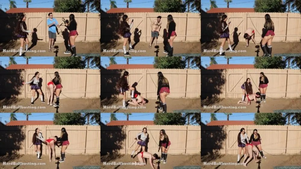HardBallbusting — School Nerd Wedgie Throw In Dirt [FullHD 1920p]