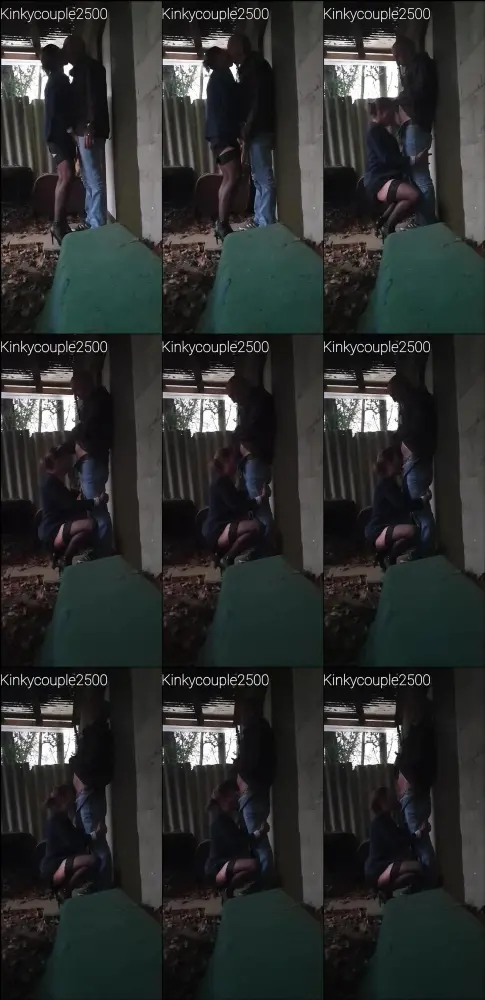 MyDirtyHobby — kinkycouple2500 — Outdoor in High Heels und StrГјmpfen abgeblasen [FullHD 1080p]