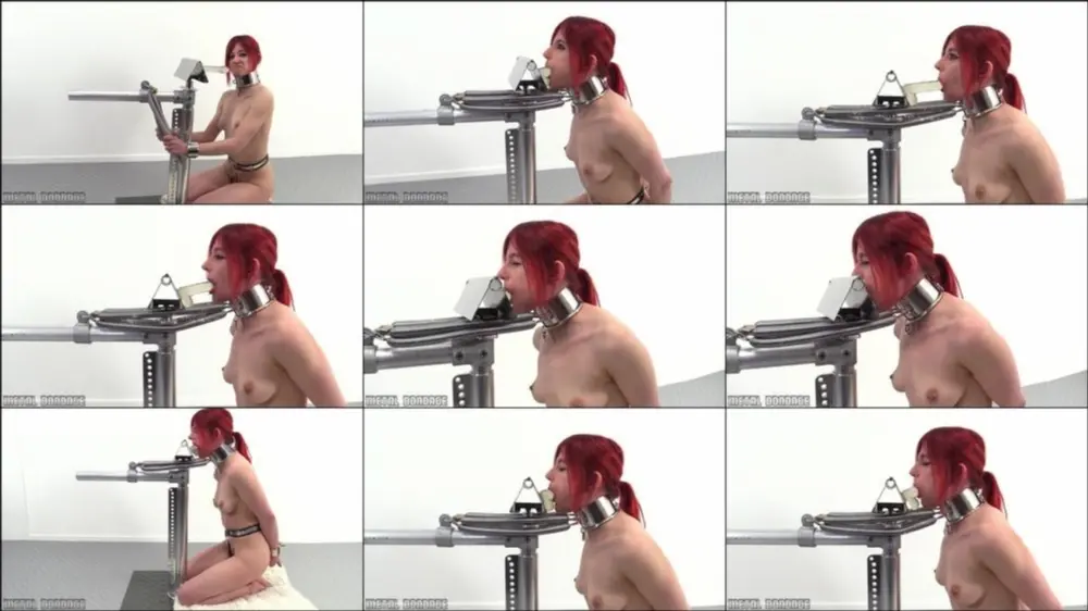 Metal Bondage — Moni on the Deepthroat Trainer [FullHD 1080p]