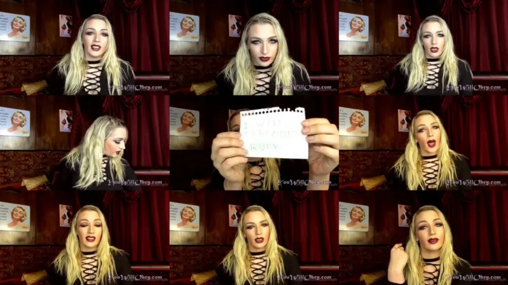 Rubyenraylls — Five Daily Slave Tasks [HD 1280p]