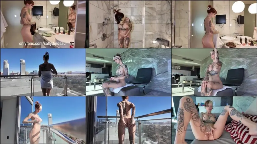 MyDirtyHobby — SallyDinosaur — Pussy Stretching nach dem Fitnessstudio [HD 720p]