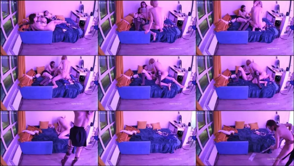 Kaspar And Vesna Sex While Talking With Guest 28 02 2025 [HD 720p]
