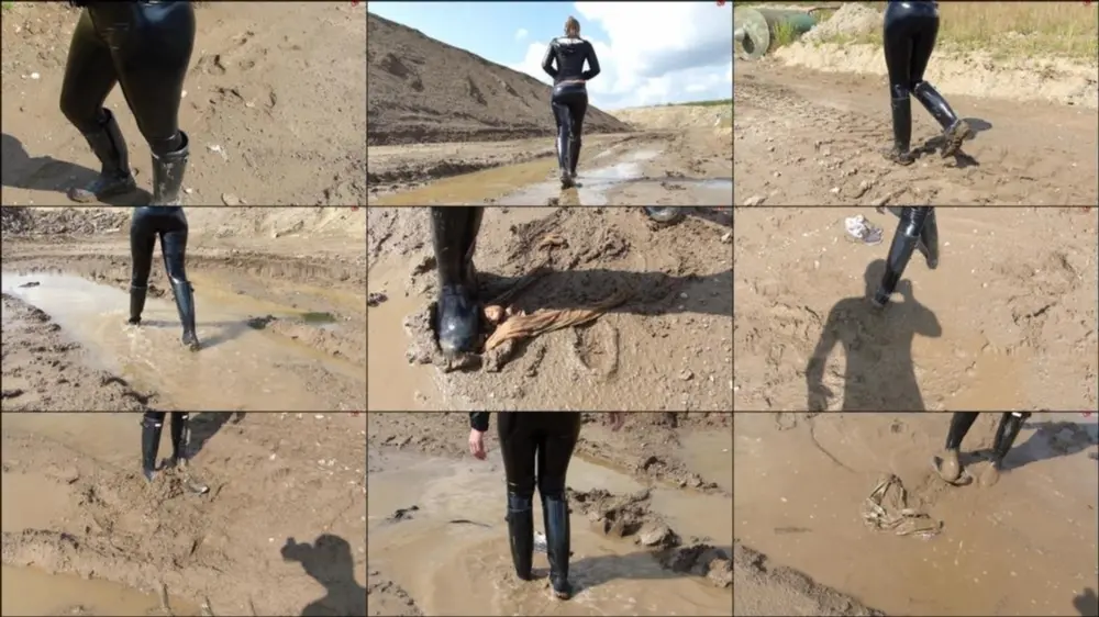 MyDirtyHobby — Shinylady2015 — Ich ( in wetllook Leggins und Gummistiefel ) crushe meine mega gei… [FullHD 1080p]