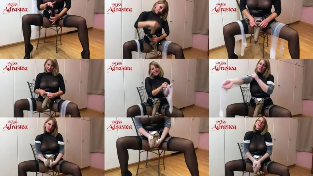 Miss Adrastea — Milk Your Nyloned Cock! [FullHD 1920p]