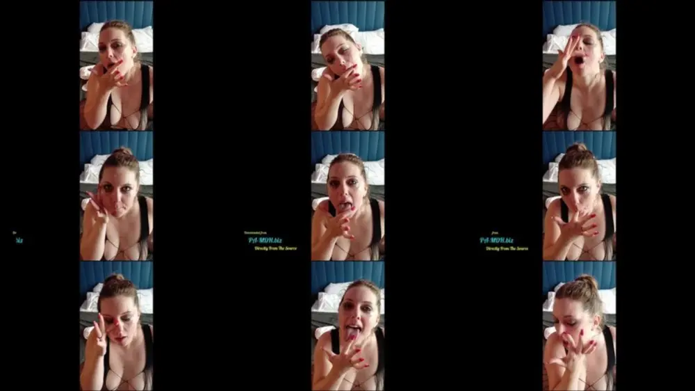 MyDirtyHobby — Big_Mouth8885 — Nach dem Cumshot — Melli macht sich sauber und frisst die Sacksahne [FullHD 1080p]
