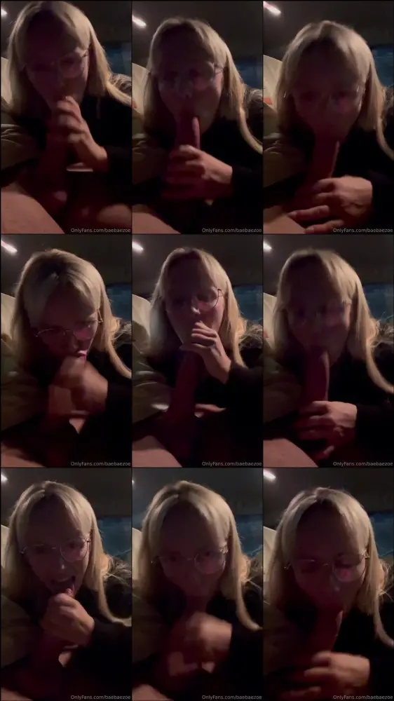 MyDirtyHobby — baebaezoe — Mit der Dating App zum Mitternachts Blowjob im Auto [FullHD 1080p]