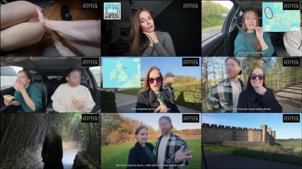 Hermione__Potter — Wir FICKEN uns durch ENGLAND und SCHOTTLAND. UK war nie so NASS  — VLOG für erwachsene! [FullHD 1080p]