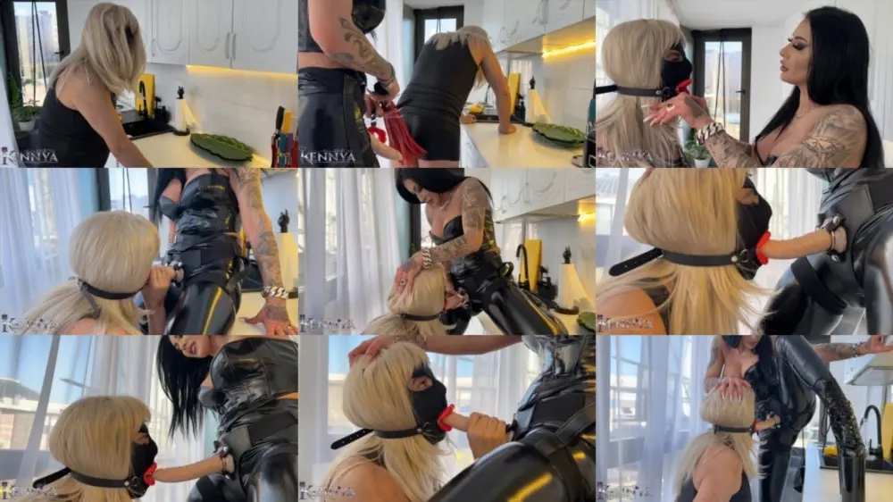 Mistress Kennya — Training My Maid To Suck Dick [FullHD 1920p]