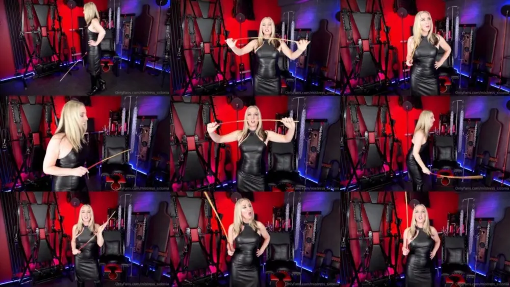 Mistress Sidonia Von Bork — When Slaves Disobey Me They Have To Be Punished! [FullHD 1920p]