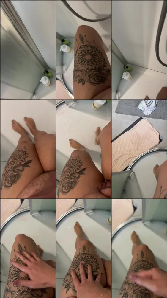 MyDirtyHobby — LarisaCum — Ich bin ganz nass und aufgeregt in der Dusche Solo Clip [FullHD 1080p]