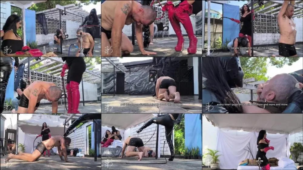 Latin Beauties In High Heels: Kfae Captured And Presented Before The Cruel Queen By Ama K And Karina Blody [FullHD 1080p]