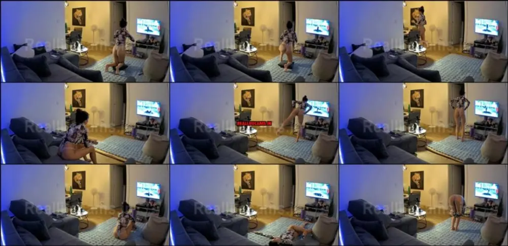 Reallifecam — Adeline Watch Tv And Do Exercice In Livingroom 23.07.2025 [SD 622p]