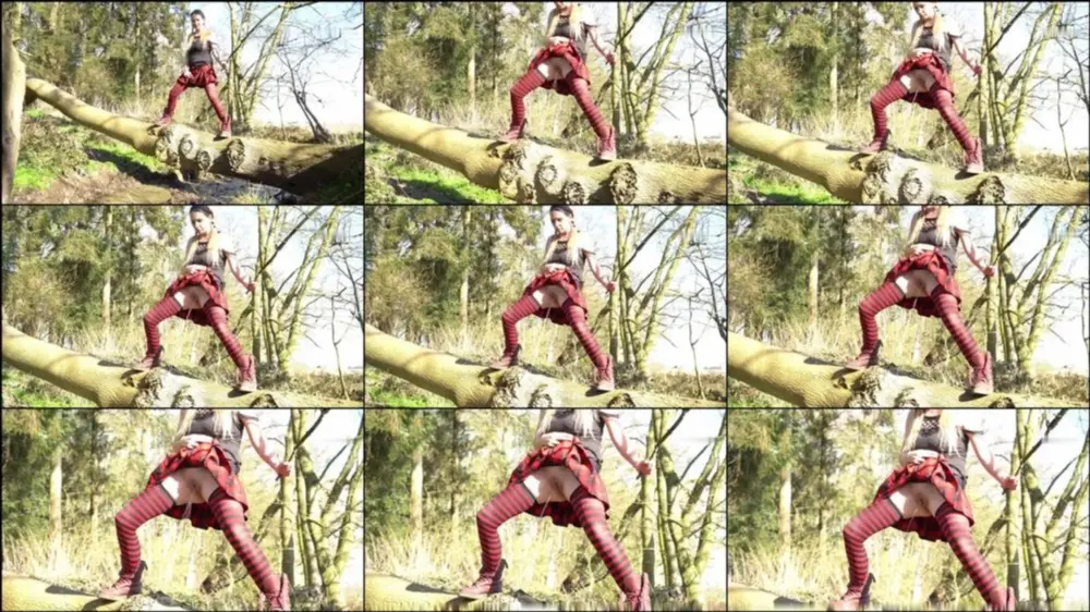 MyDirtyHobby — luuhsie — Pee in the River — Frühlingshafter Pipispaß im Wald [HD 720p]
