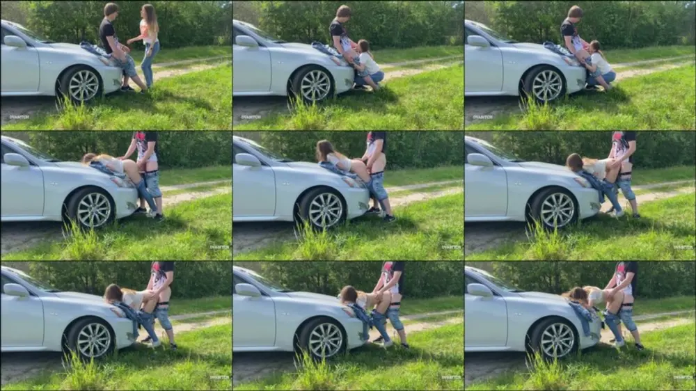 MyDirtyHobby — Dvabitch — Teeny  draußen gefickt [FullHD 1080p]