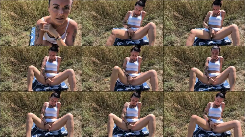 MyDirtyHobby — Wet_lana — Riskante Aktion am Kornfeld — Fast vom Bauern erwischt [FullHD 1080p]