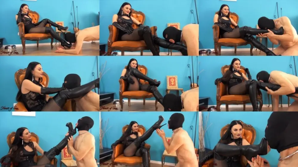 House of Sinn — Goddess Ambra — you belong under Her boots [FullHD 1920p]