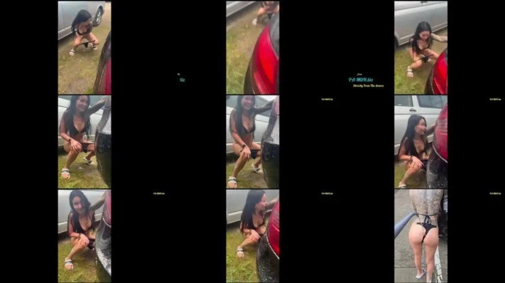 MyDirtyHobby — Ginabae — Public Parkplatz Piss — Mit mit privatem Abduscher — Kein ton [FullHD 1080p]