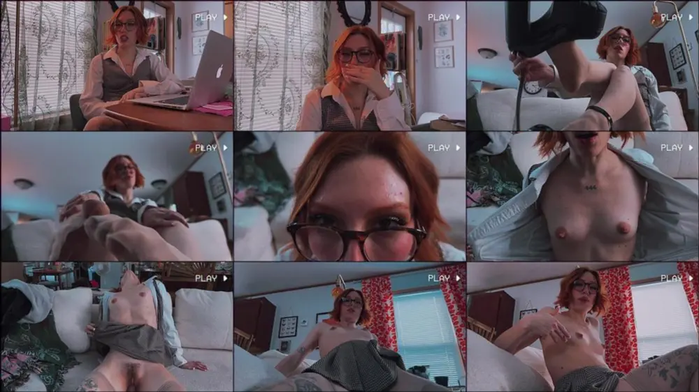 Elle Marz — Professor offers extra credit [FullHD 1080p]