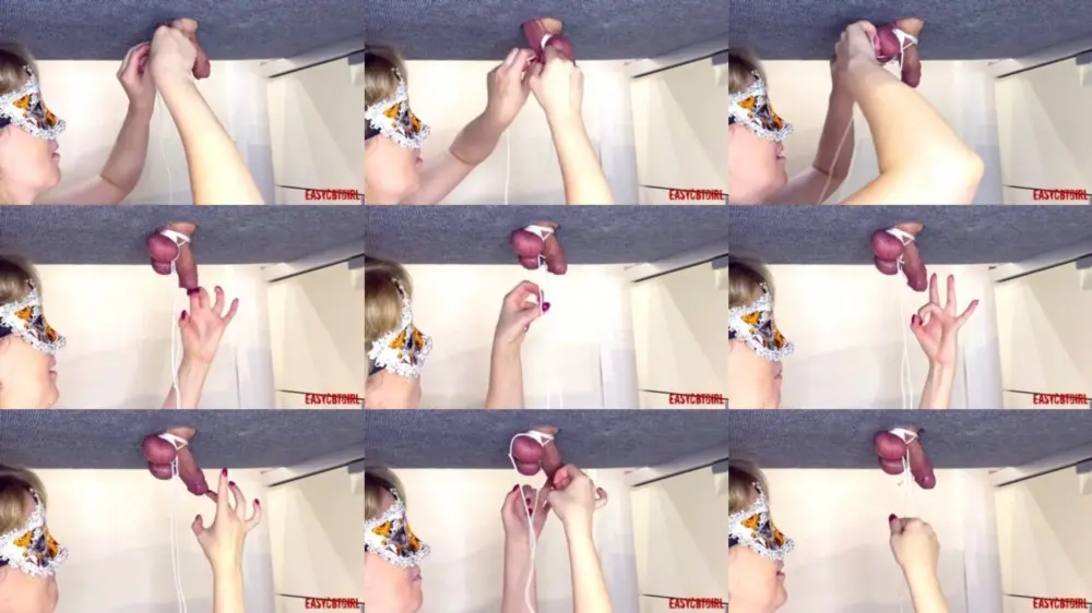 Sexyfemdomcbt — Mistress Ties Balls And Snaps Fingers Over Slave Balls [FullHD 1920p]