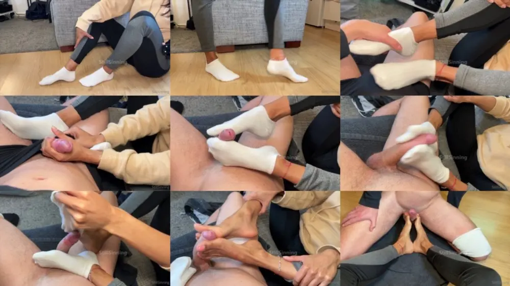 Stillsinning Isabela — Oops… My Ankle Socks And Sweaty Feet Made Him Explode All Over My Toes [FullHD 1920p]