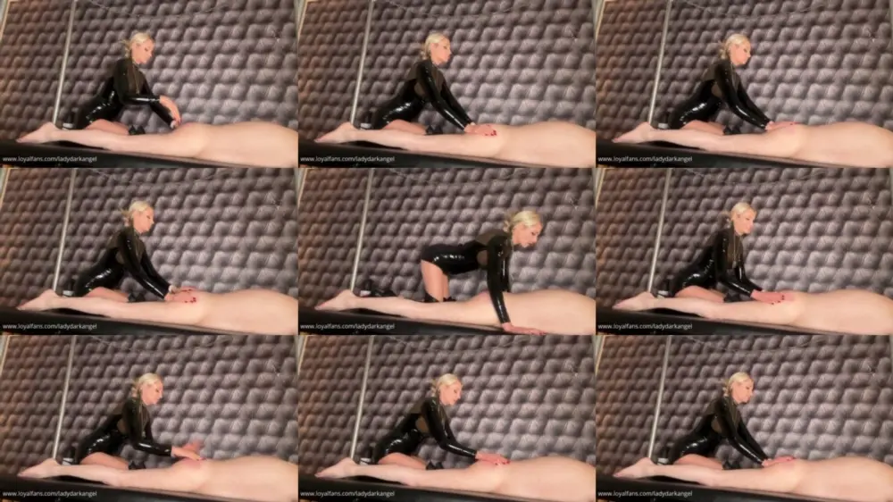 LADYDARKANGEL — Spanking To Start The Day With — Love A Hot Red Bottom [FullHD 1920p]