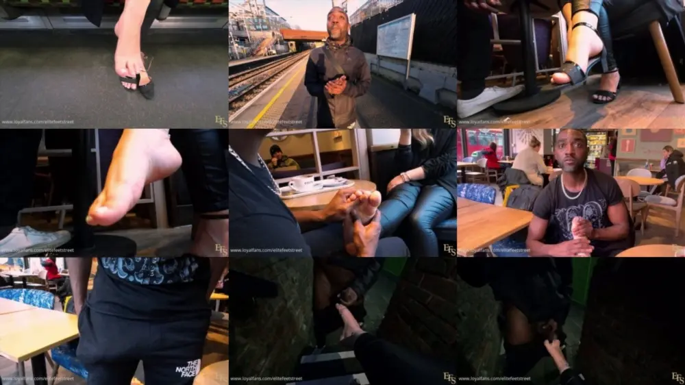 Elitefeetstreet — Miss Aatt Receives Hot Load, Fulfilling Foot Fantasy With Super Fan [FullHD 1920p]