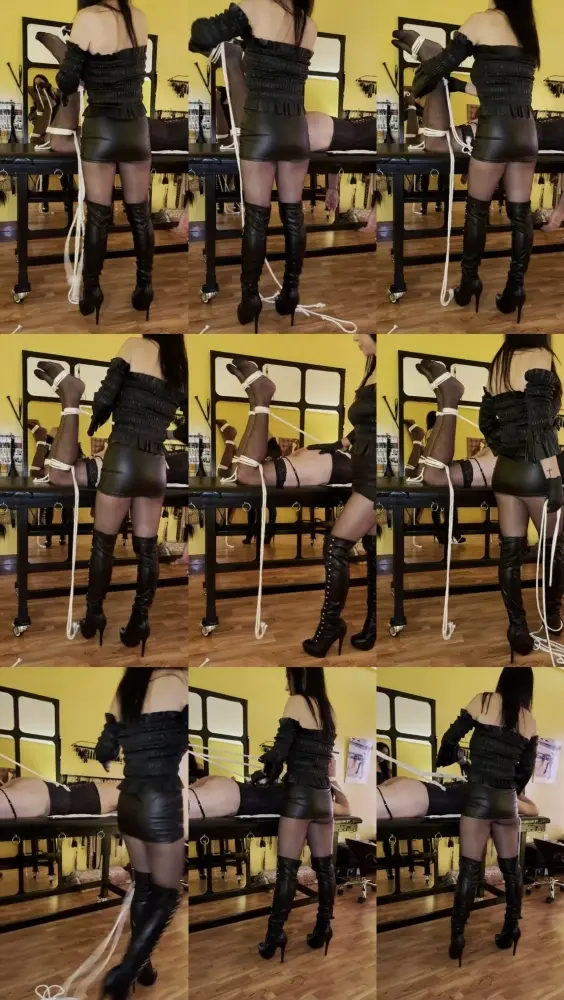 Domina Sara — Between Ropes Domina slave Conversations [SD 406p]