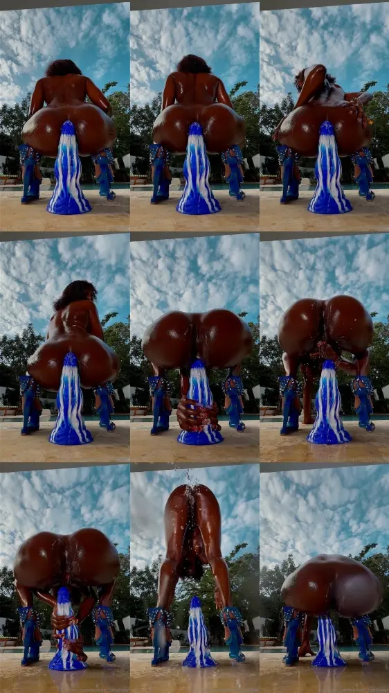 OnlyFans — queen_tahshaar — Dildo Riding [SD 1080p]