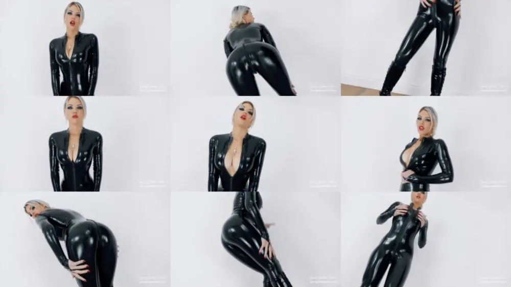 Young Goddess Kim — Luscious Latex [FullHD 1920p]