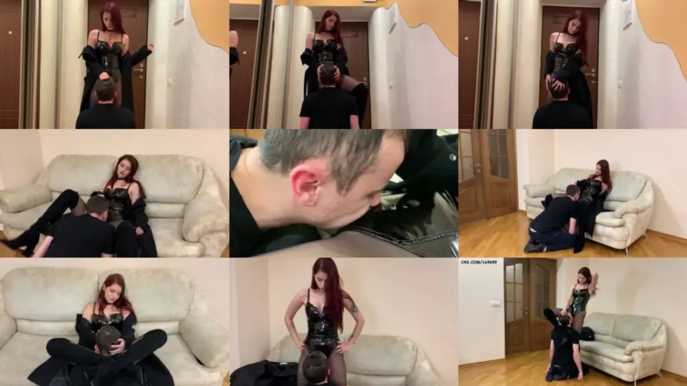 Petite Princess Femdom — Gorgeous Goddess Sofi In Hessian Boots And Latex Bodysuit [FullHD 1920p]