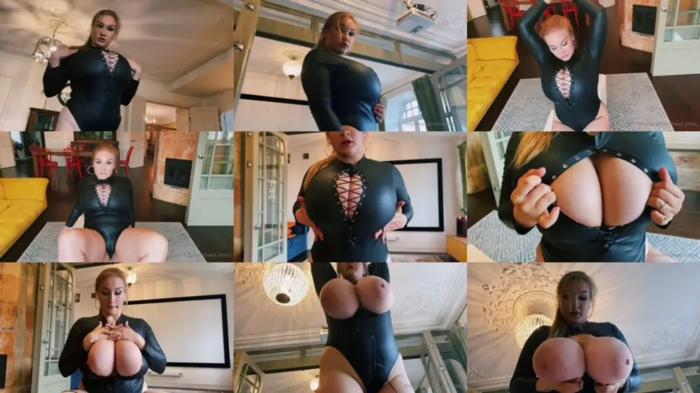 OnlyFans — Cheryl Blossom — Leather Bodysuit [FullHD 1920p]
