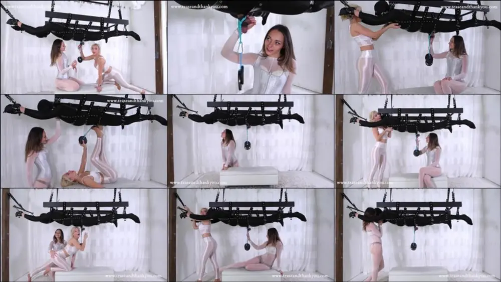 Tease And Thank You: Do You Pull Weights — Allie Heart And Lucid Lavender [FullHD 1080p]